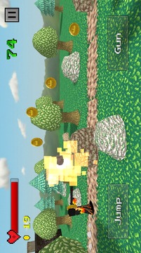 Pixel Gun and Run : Pixel Hunt游戏截图3