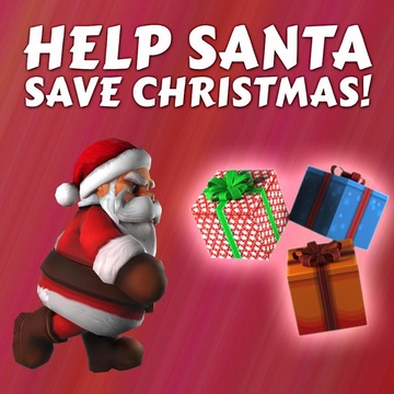 Santa Runner 3D Christmas Dash游戏截图2