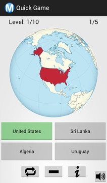 World Map Quiz游戏截图2