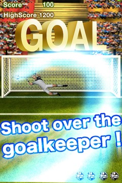 Freekick Flicker -soccer game-游戏截图1