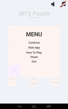 3072 Puzzle游戏截图2