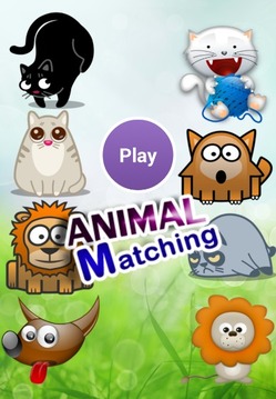 Animal Games for Kids Matching游戏截图1