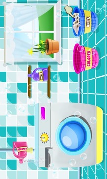 Kids Laundry Wash & Clean Up游戏截图3