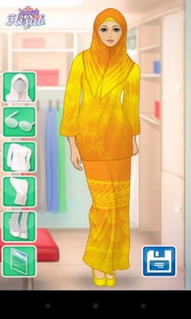 Hijab Fashion Designer游戏截图2