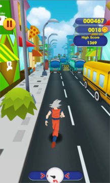 Super Saiyan Goku 3D Adventure游戏截图2