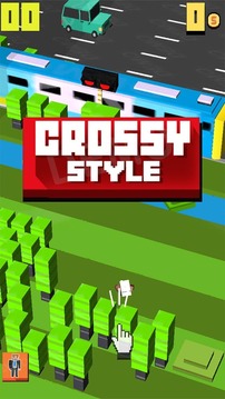 crossy style : cross the road游戏截图1