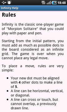 Infinity Morpion Solitaire游戏截图4
