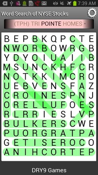 Wall Street Word Search NYSE游戏截图4