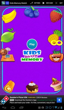 Kids Memory Match游戏截图4