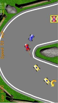 2D Tiny Car Racing Lite游戏截图1