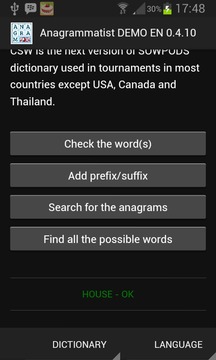 Anagrammatist DEMO EN游戏截图3