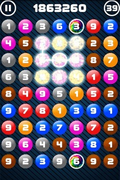 Math Balls. Number game游戏截图5