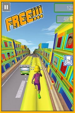 Brazil Surfers : soccer runner游戏截图3