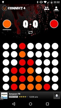 Connect 4 Game Free Halloween游戏截图1