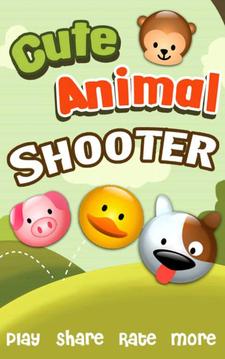Cute Animal Shooter游戏截图1