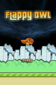 Flappy Owls游戏截图1
