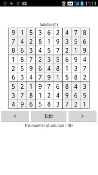 Sudoku Solver Multi Solutions游戏截图4