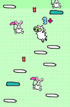 Doodle Jumping Cow 2游戏截图1