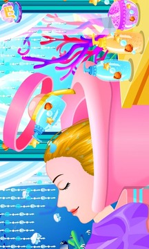 Mermaid Princess Hair Salon游戏截图2