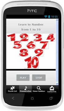 Learning Numbers 1-10游戏截图2