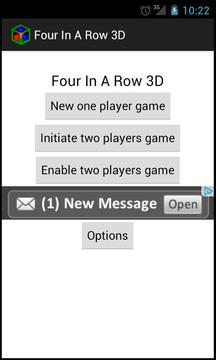 Four in a Row 3D游戏截图1
