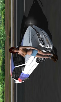 Lady Traffic Racer游戏截图3