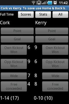 GAA Football Stats Recorder游戏截图4