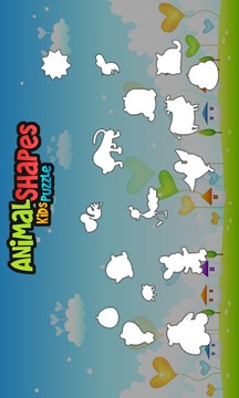 Animal Shapes - Kids Puzzle游戏截图1