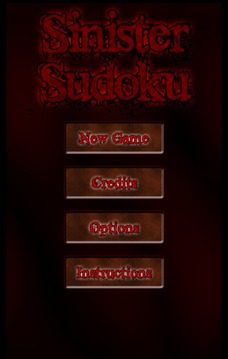 Sinister Sudoku游戏截图1
