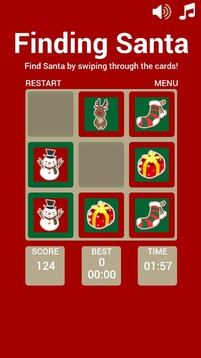 Finding Santa Matching Game游戏截图3
