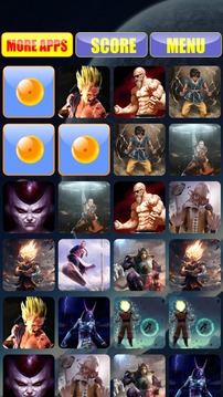 DBZ real memory game游戏截图4