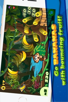 Baby Chimp Chomp: Fruit Bounce游戏截图1