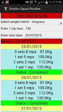 Squat Routine游戏截图2