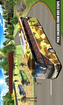 US Army Coach Bus Simulation游戏截图5