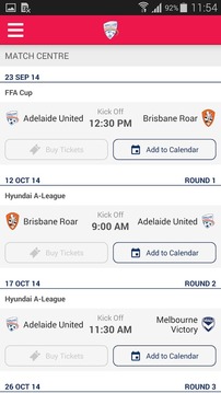 Adelaide United Official App游戏截图2