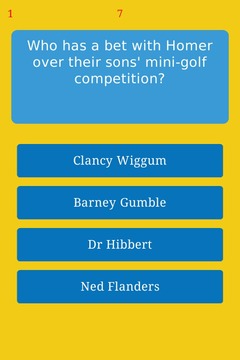 Trivia for The Simpsons游戏截图4