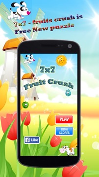 7x7 - fruits crush游戏截图2