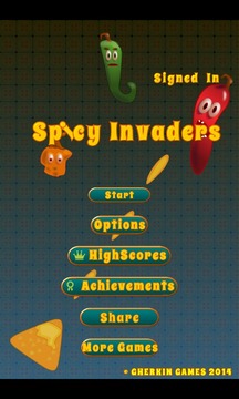 Spicy Invaders游戏截图2