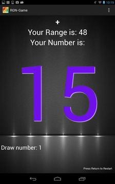 RGN-Game Random Number游戏截图4