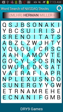 Wall Street Word Search Nasdaq游戏截图2