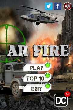 AR Fire demo game游戏截图2