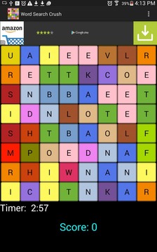 Word Search Crush Speedy游戏截图1