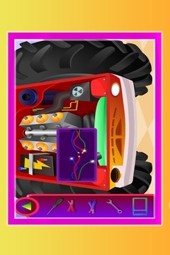 Monster Truck : Mechanic Shop游戏截图4