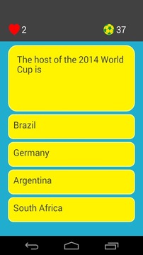 2014 World Cup Quiz游戏截图3