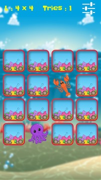 Ocean Matching Game游戏截图4