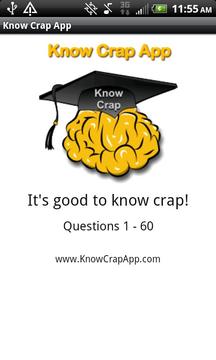 Know Crap App游戏截图1