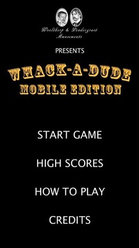 Whack-A-Dude Mobile Edition游戏截图1