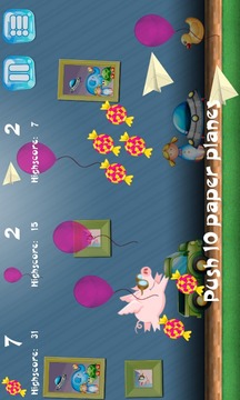 Flappy Ninja Pig游戏截图3