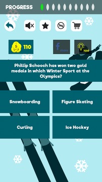 Winter Sports & Olympics - Quiz Game游戏截图5