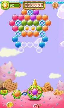 Bubble Candy Christmas游戏截图3
